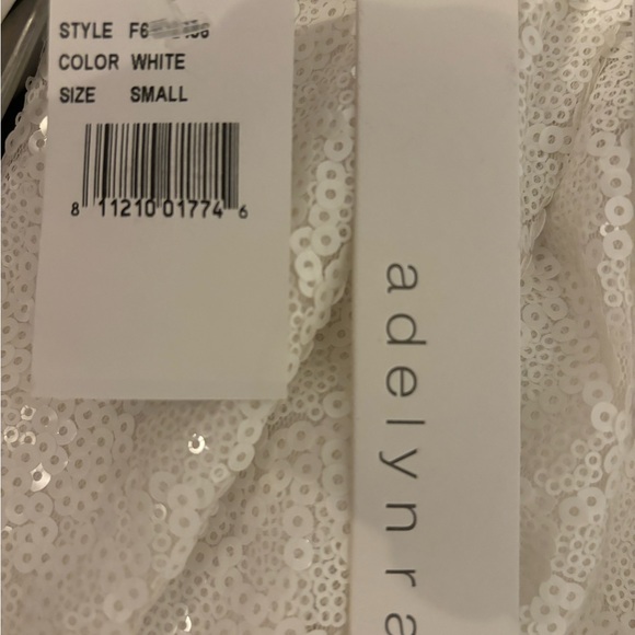 NWT Adelyn Rae White Dress - Picture 2 of 4
